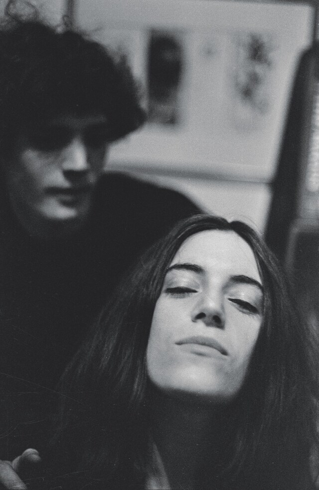 Patti Smith and Robert Mapplethorpe by Lloyd Ziff